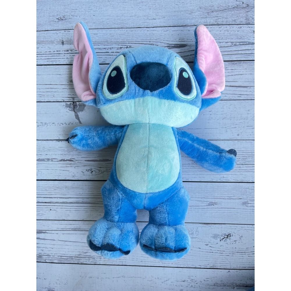 Disney Baby Stitch Plush Lilo & Stitch 15 Inch Blue Stuffed Animal Ohana Kawaii